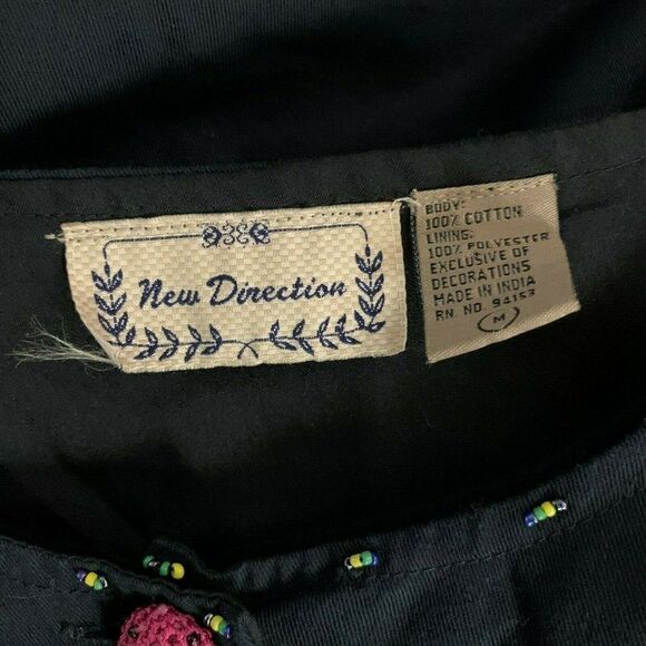 Vintage 90s Western Jacket M Applique Sequins - Picture 8 of 8